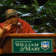 The Dalai Lama in Williamsburg